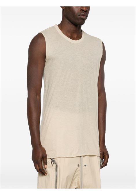 basiic sl t tank top man sand RICK OWENS | RU01F2151 UC138